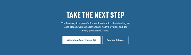 Take the next step call to action