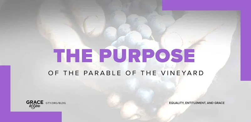 Purpose of the Parable of the Vineyard