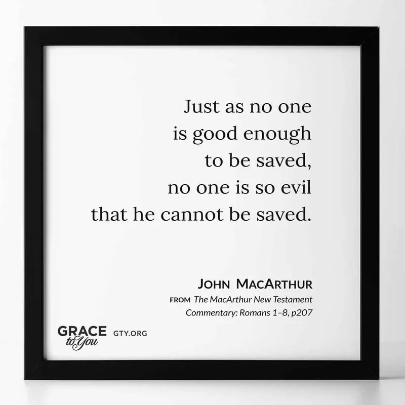 None Good Enough, None So Evil