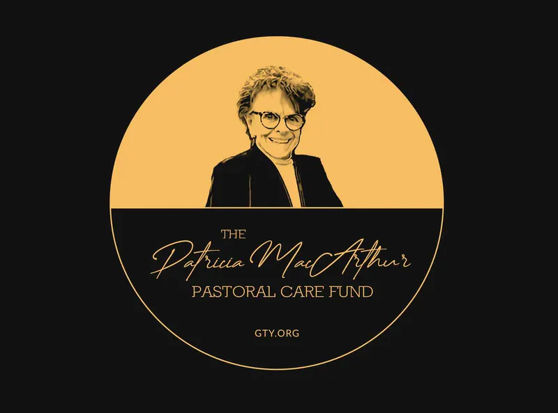 The Patricia MacArthur Pastoral Care Fund Logo - Portrait - Dark Version