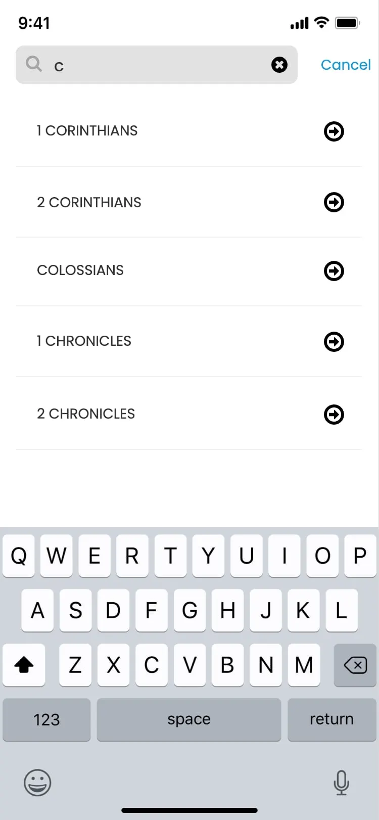 The Study Bible app — Book suggestion